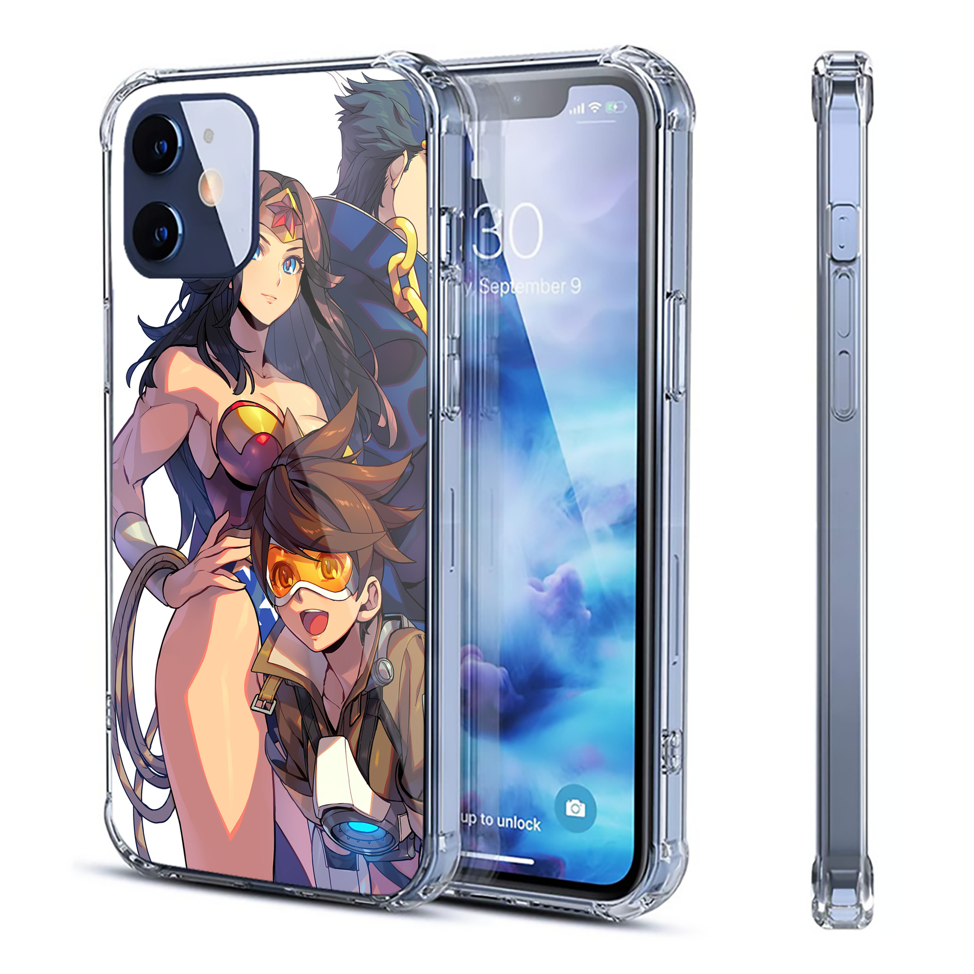（画像用） ジョジョの奇妙な冒険 JoJo's Bizarre Adventure 【iPhone 12シリーズ対応】透明スマホケース（クリアソフトケース）